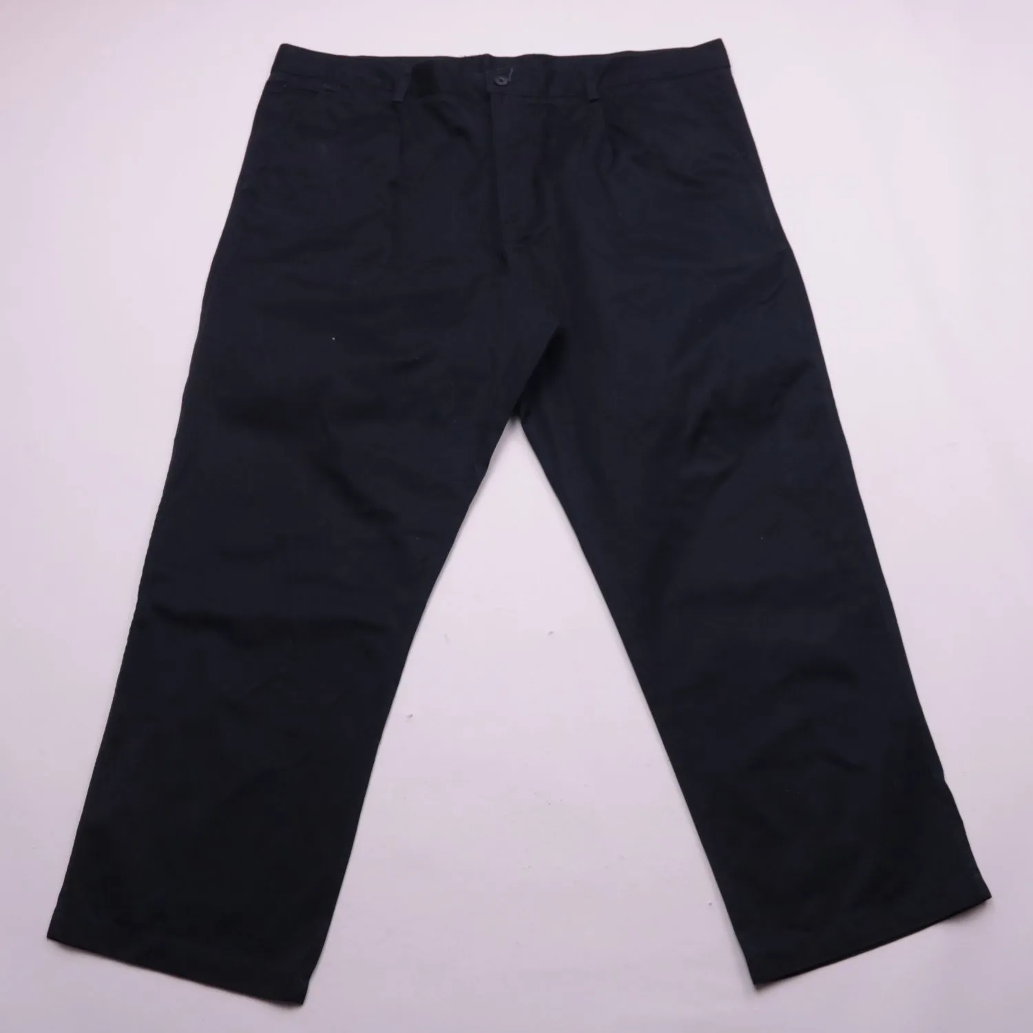 Чёрные брюки Stone Bay прямого кроя, размер 54 (XL)